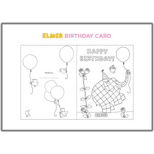 Elmer-Birthday-Card