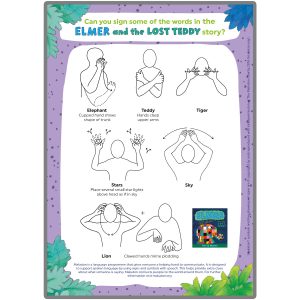 Makaton-Elmer-and-the-Lost-Teddy