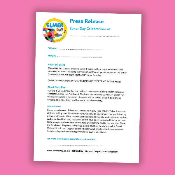 Elmer Day Press Release